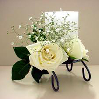 20 modelos de arranjos florais para sua mesa de casamento 12 20 modelos de Arranjos Florais para sua Mesa de Casamento