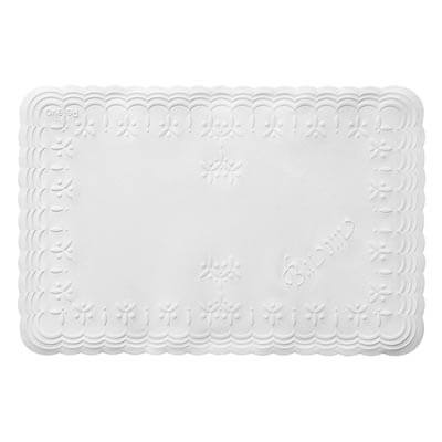 Lenço para Batom Trevo (Batom Alto Relevo) 18,5 x 12,5 cm