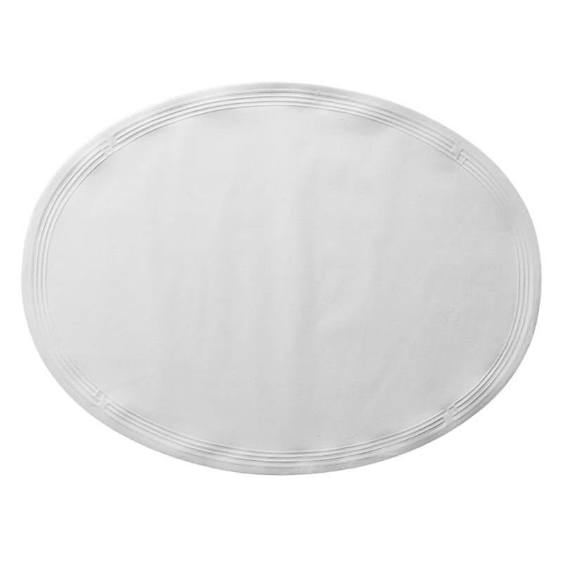 Toalha de Bandeja Oval Clássico 27 x 36 cm