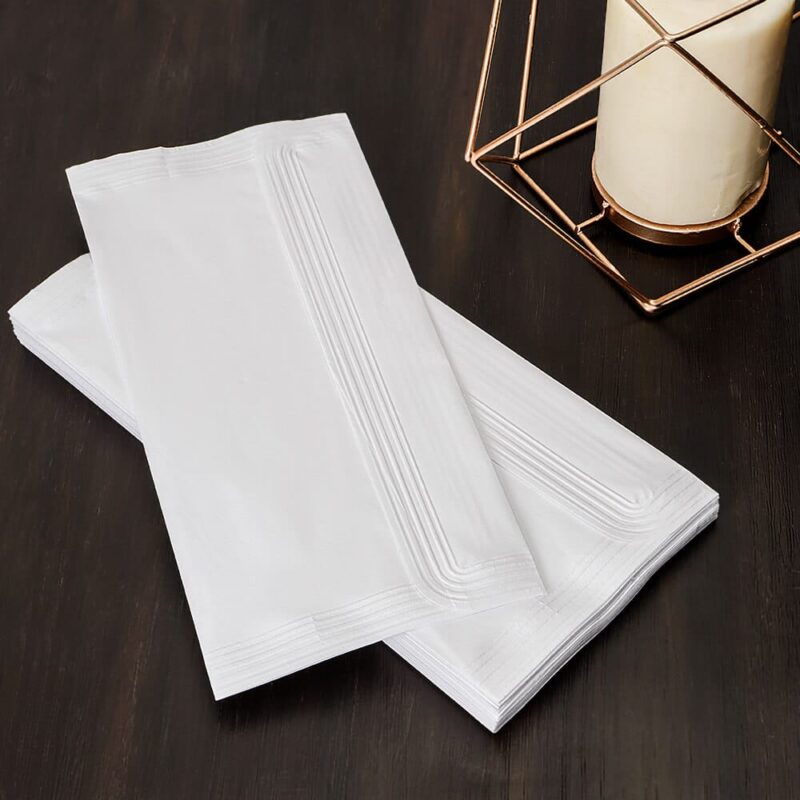 Toalha para Lavabo Clássica 28,5 x 25,1 cm (dobrada 25 x 12)